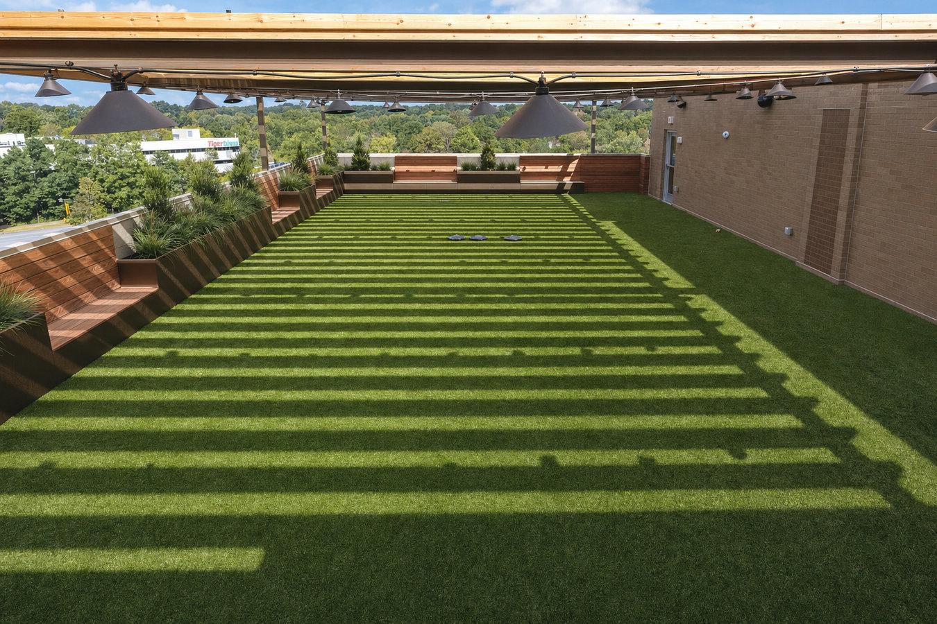 Artificial grass installation in Edgewater, FL